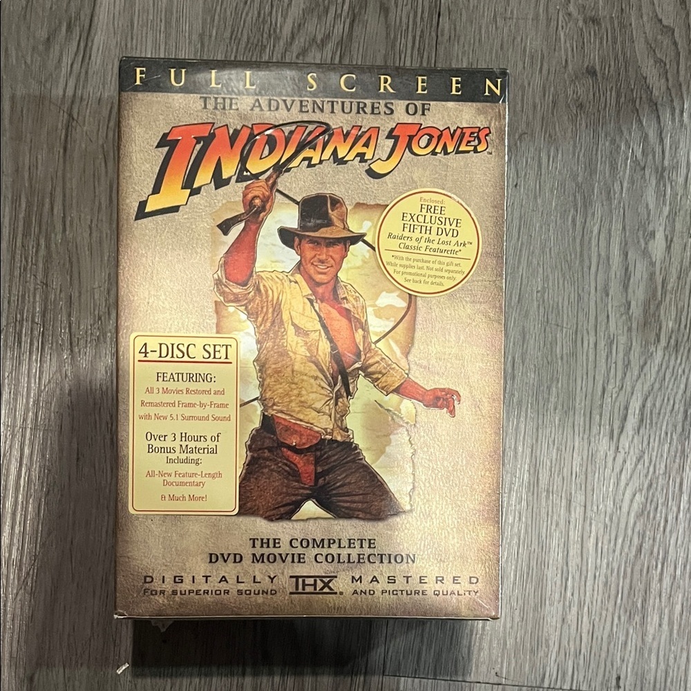 Indiana Jones DVD Movie Collection